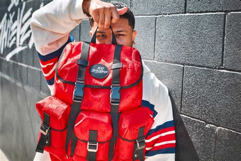 100t gucci collab|Gucci 100 thieves backpack.